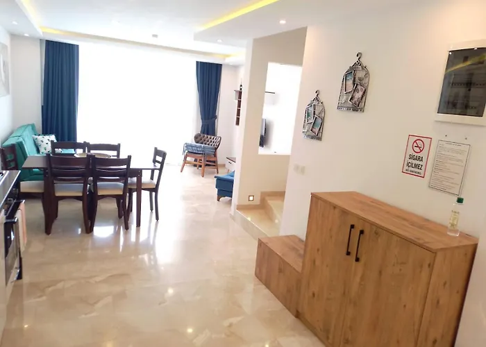 Апартаменты Stonehouse Aparts Dublex 3+1 Mit Meerblick Und Jakuzzi No:5 Калкан